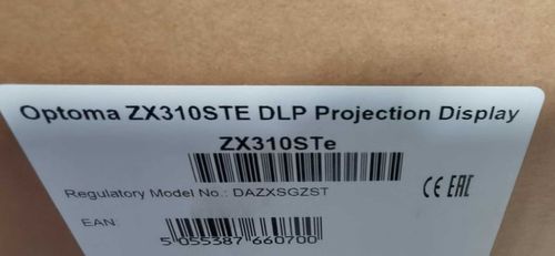 Optoma ZX310STE Kurzdistanz Laserprojektor 3500 Ansi-Lumen, 1024x768